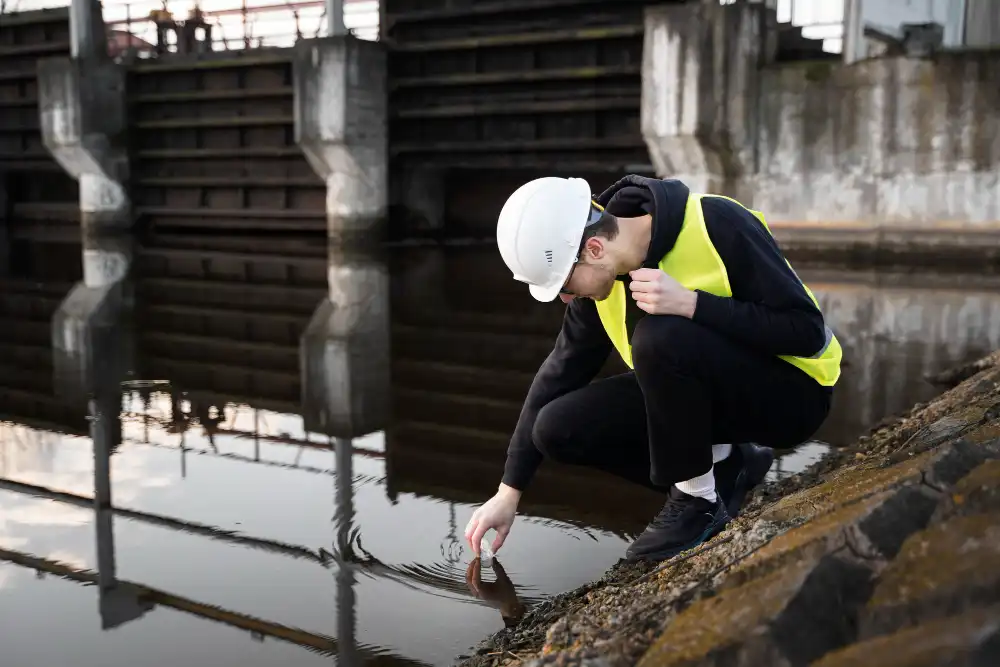 Pemasangan Sistem Pengolahan Air Limbah Kawasan Industri